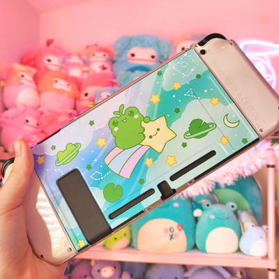 Froggy in Space Original Nintendo Switch 1 case