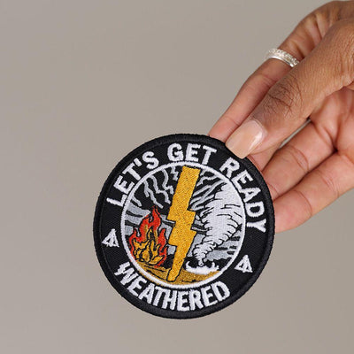 Weathered Embroidered Patch