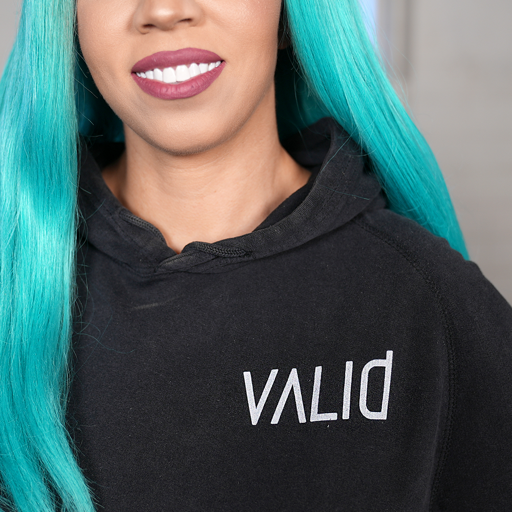 Crowdmade SWOOP - VALID HOODIE RIBCAGE - VINTAGE BLACK – Crowdmade