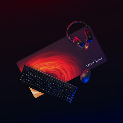 Black Hole Size Comparison Desktop Mat (Limited Edition)