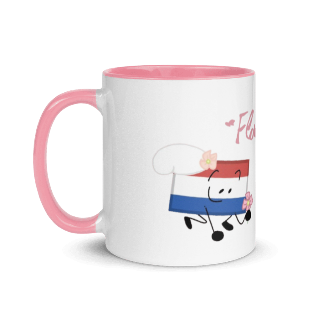 Flag Madness- “Flowers!” Netherlands mug