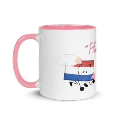 Flag Madness- “Flowers!” Netherlands mug