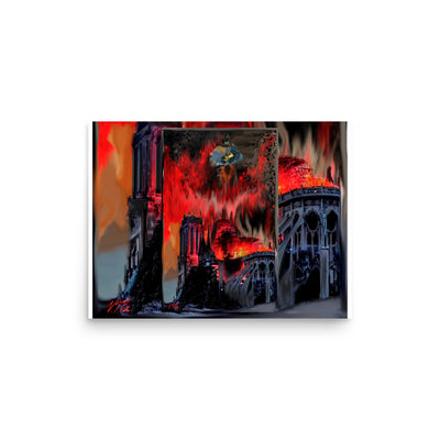 NotràDoomed Dual color poster