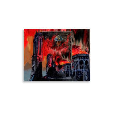 NotràDoomed Dual color poster