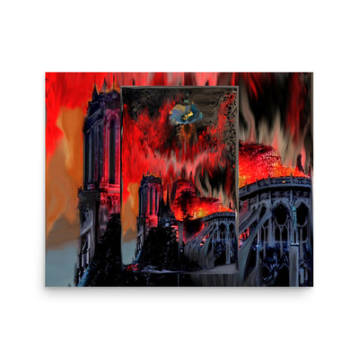 NotràDoomed Dual color poster