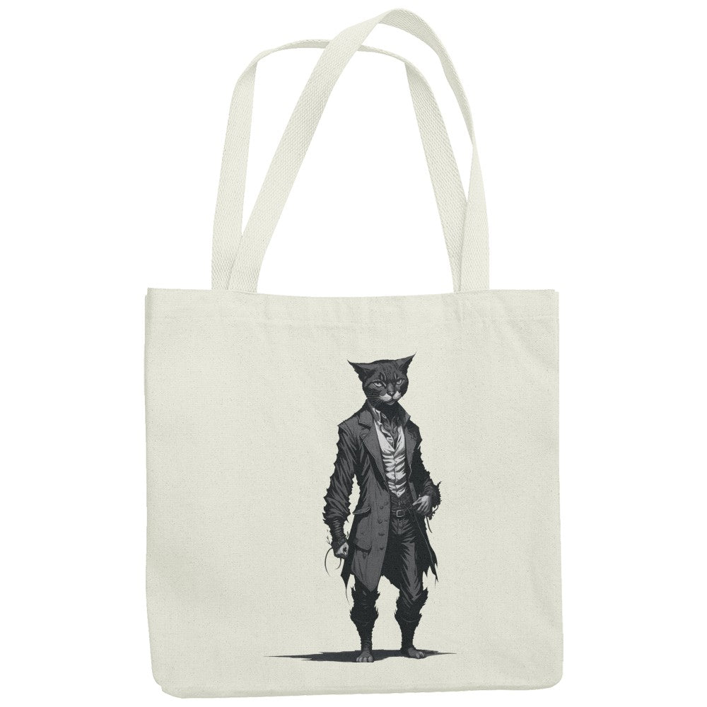 Nyx: The Agile Feline Cat Burglar Tote Bag
