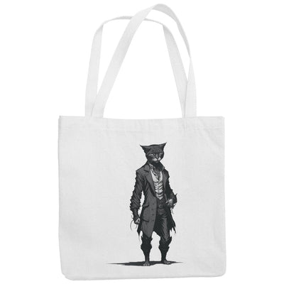 Nyx: The Agile Feline Cat Burglar Tote Bag