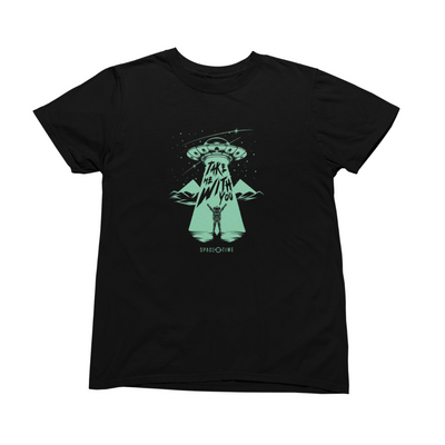 ALIENS: Take Me With You! UV Glow Tee (LIMITED QUANTITY)