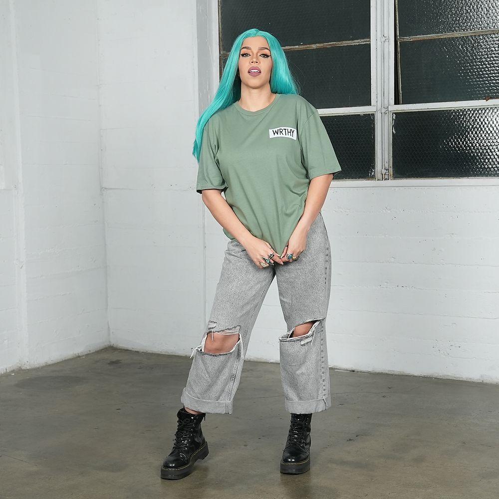 WRTHY Heavyweight Tee - Sage