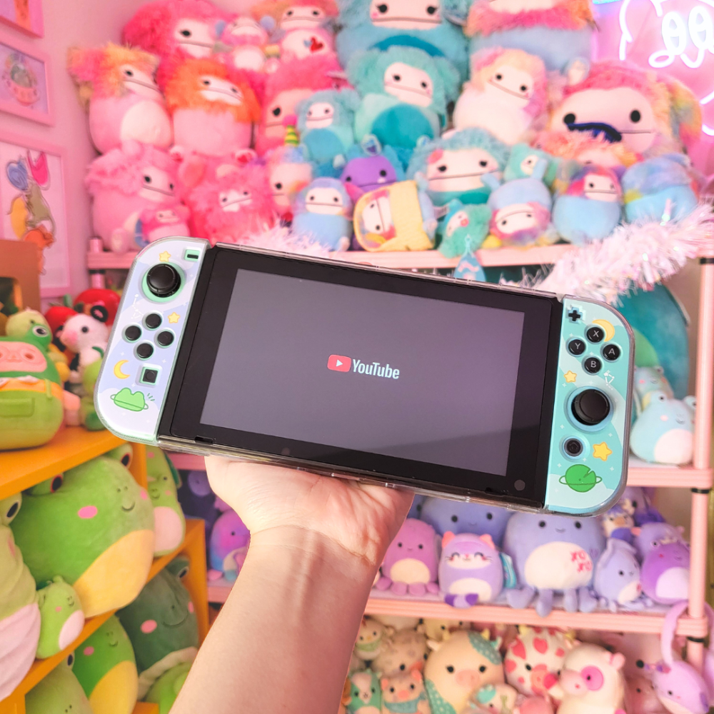 froggycrossing - Froggy in Space Original Nintendo Switch 1 case