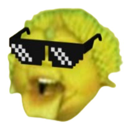 Yellow Singing Pufferfish with Meme Glasses T-Shirt