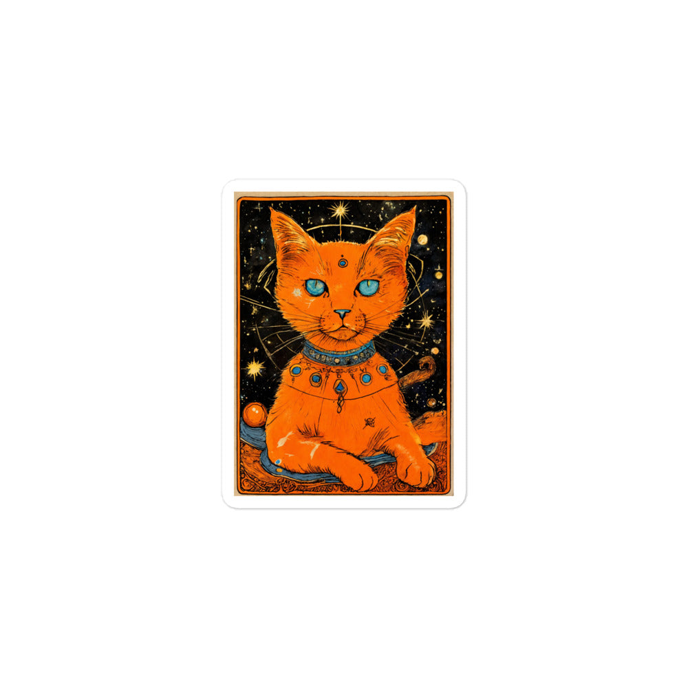 Orange Cosmic Cat