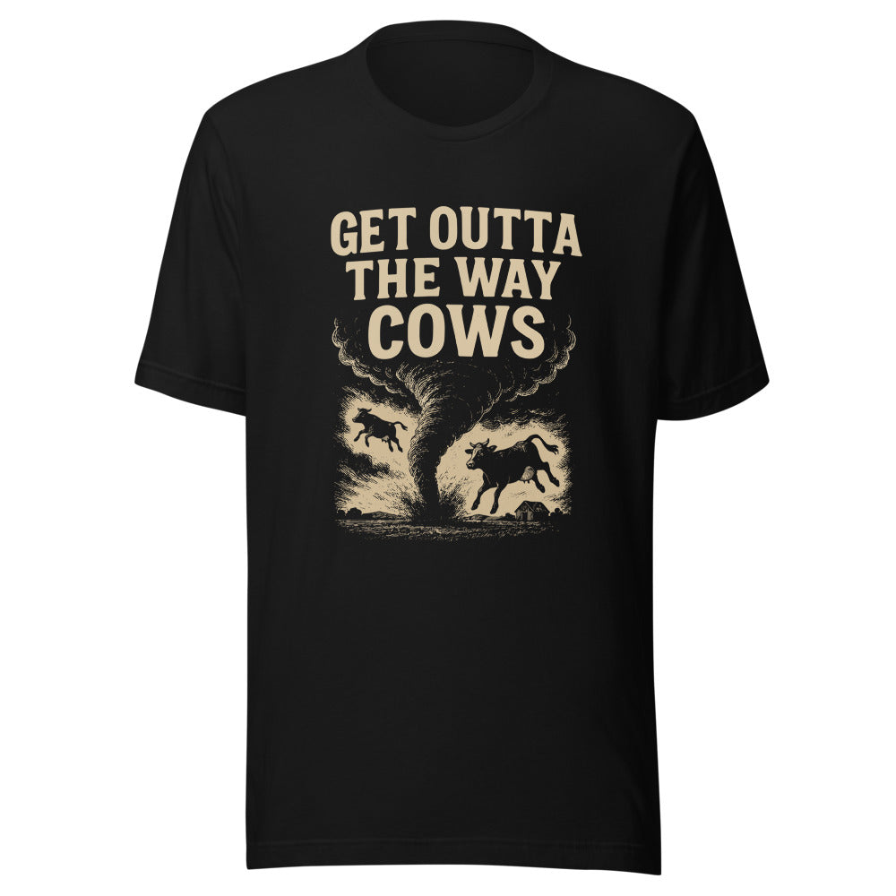 Outta the Way Cow Graphic Tee