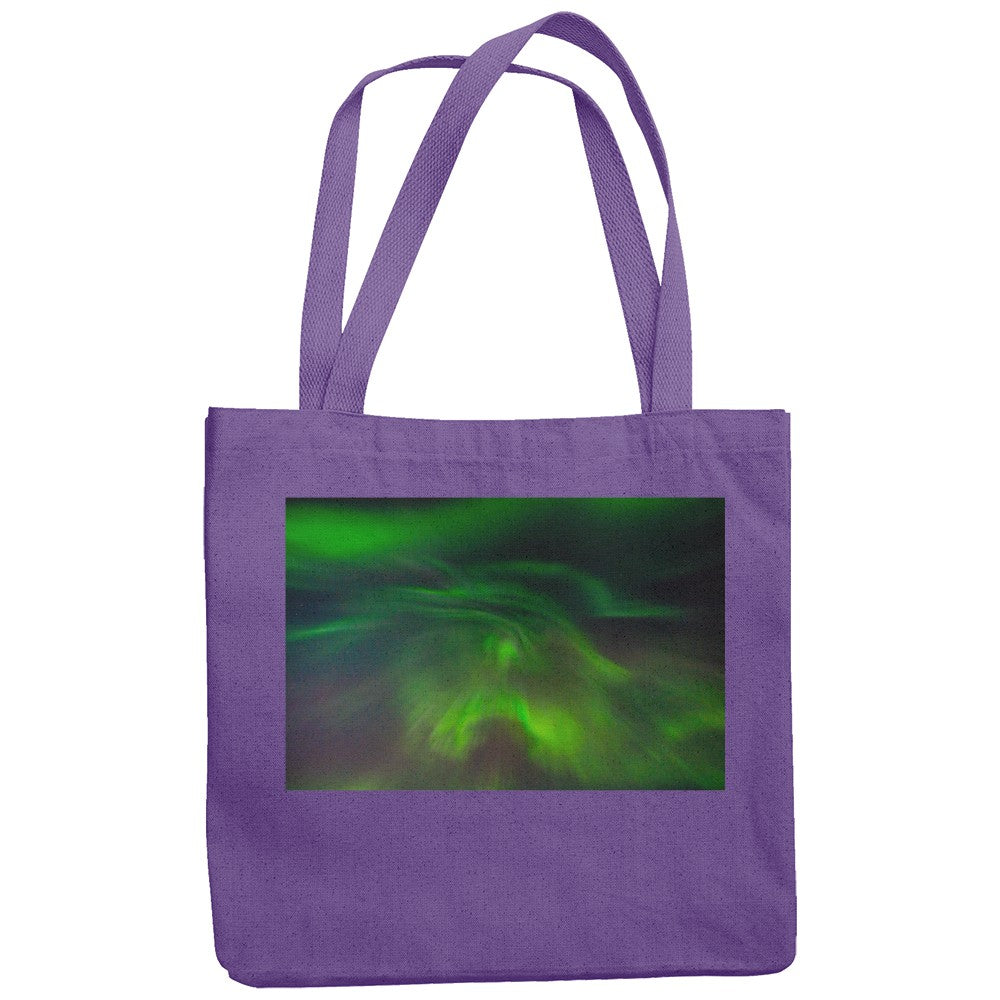 Overhead Aurora Canvas Tote Bag