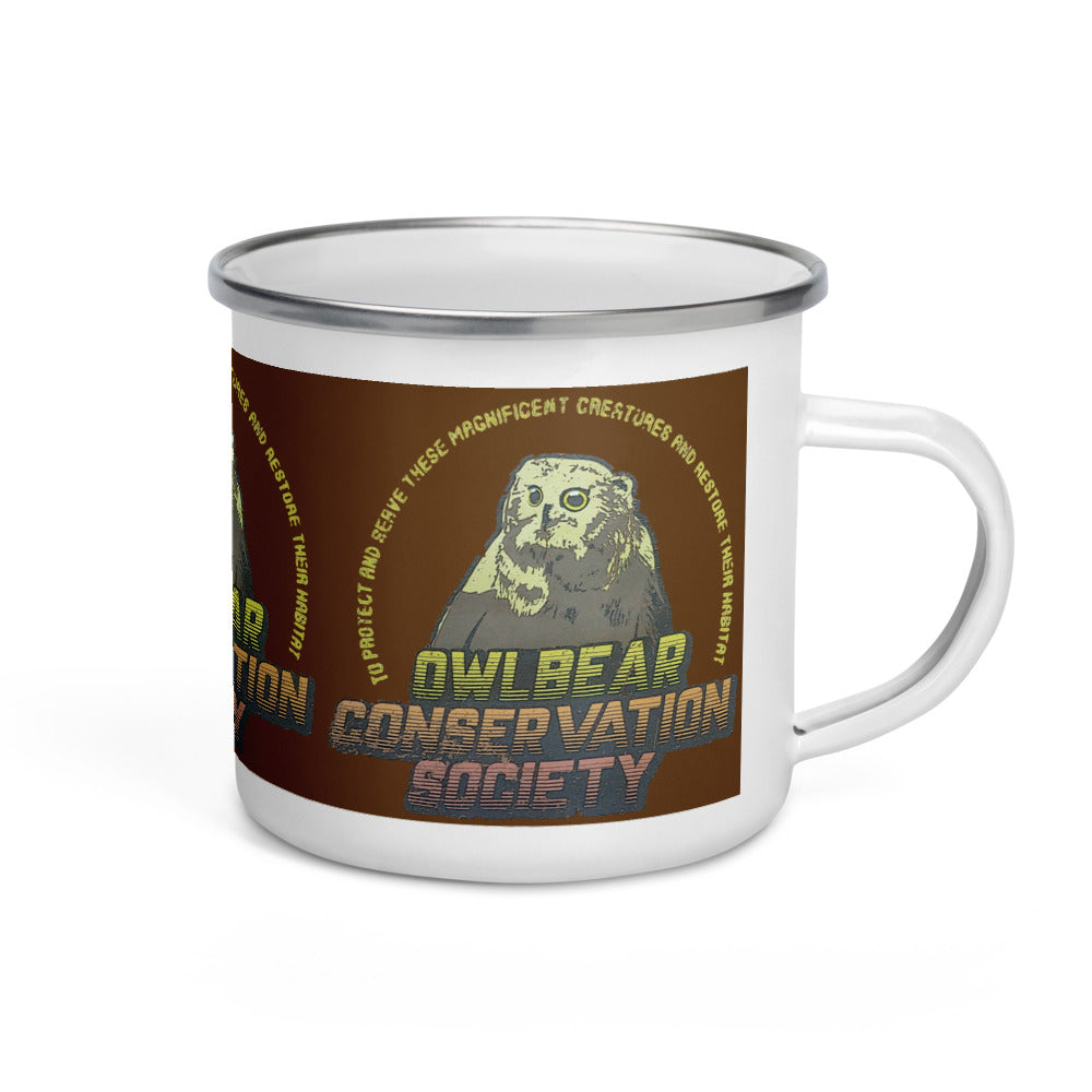Owlbear Conservation Camping Mug