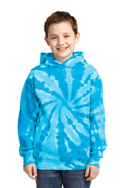 Port & Co Youth Tie-Dye Pullover Hooded Sweatshirt. PC146Y