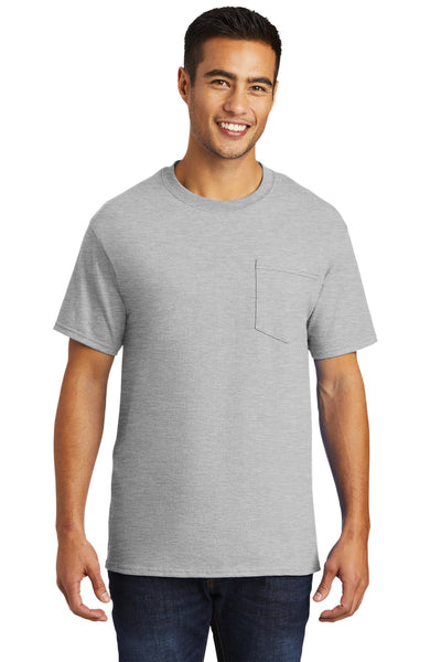 Port & Co Tall Essential Pocket Tee. PC61PT