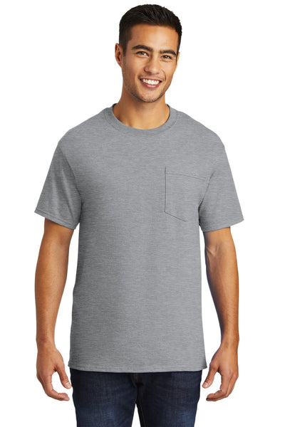 Port & Co Tall Essential Pocket Tee. PC61PT