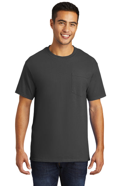 Port & Co Tall Essential Pocket Tee. PC61PT