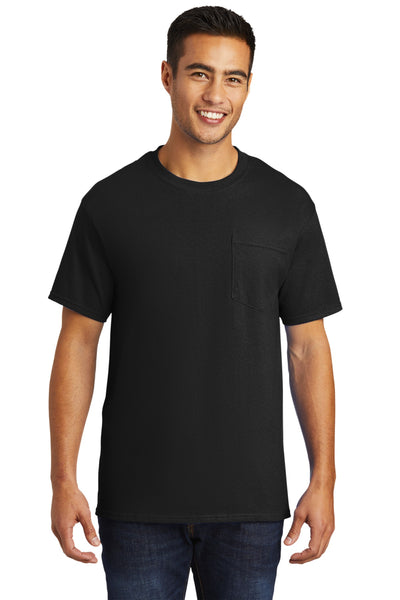 Port & Co Tall Essential Pocket Tee. PC61PT