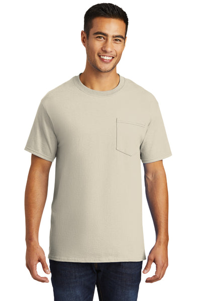 Port & Co Tall Essential Pocket Tee. PC61PT