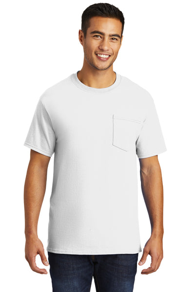 Port & Co Tall Essential Pocket Tee. PC61PT