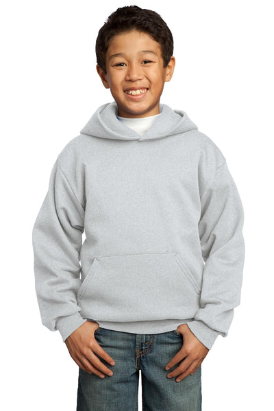 Port & Co Youth Core Fleece Pullover Hooded Sweatshirt.  PC90YH
