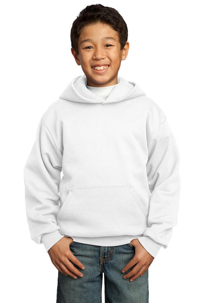 Port & Co Youth Core Fleece Pullover Hooded Sweatshirt.  PC90YH