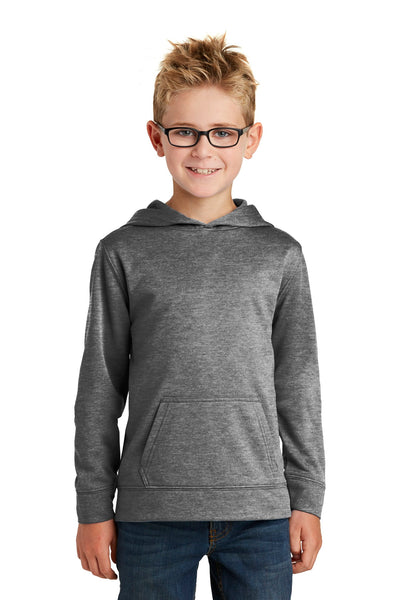 Port & Co Youth Core Fleece Pullover Hooded Sweatshirt.  PC90YH