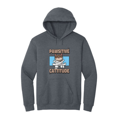 Pawsitive Cattitude Hoodie