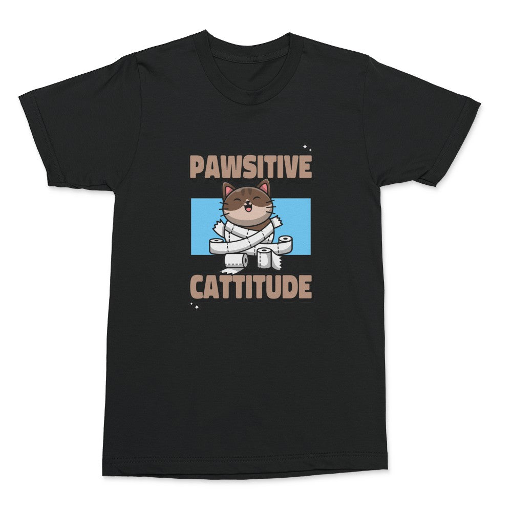 Pawsitive Cattitude Shirt