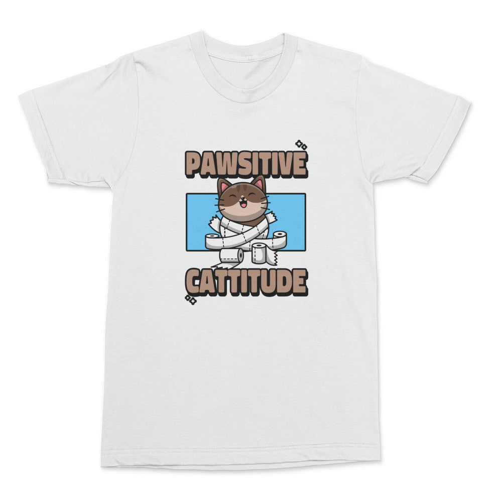 Pawsitive Cattitude Shirt