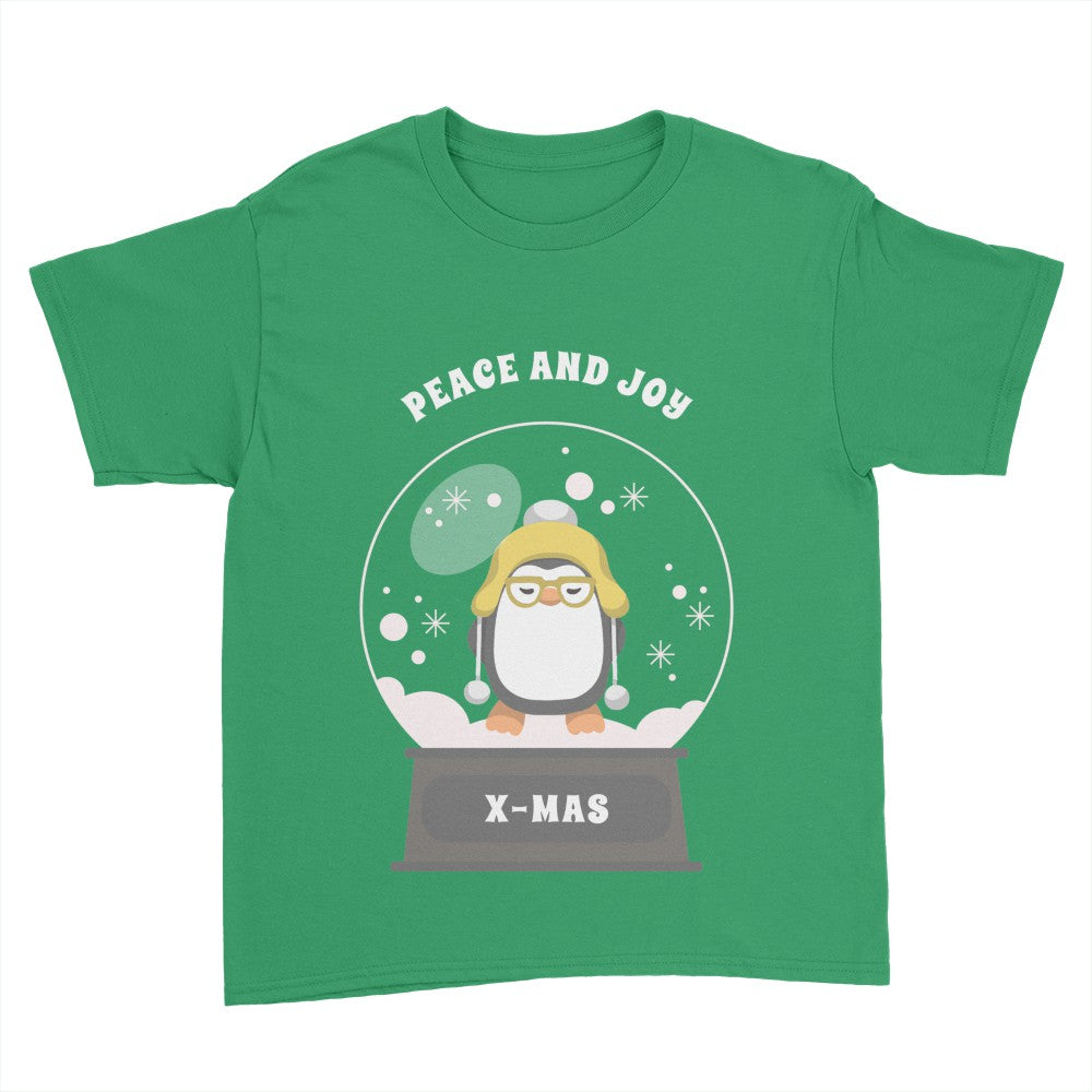 Peace And Joy Christmas Youth Shirt