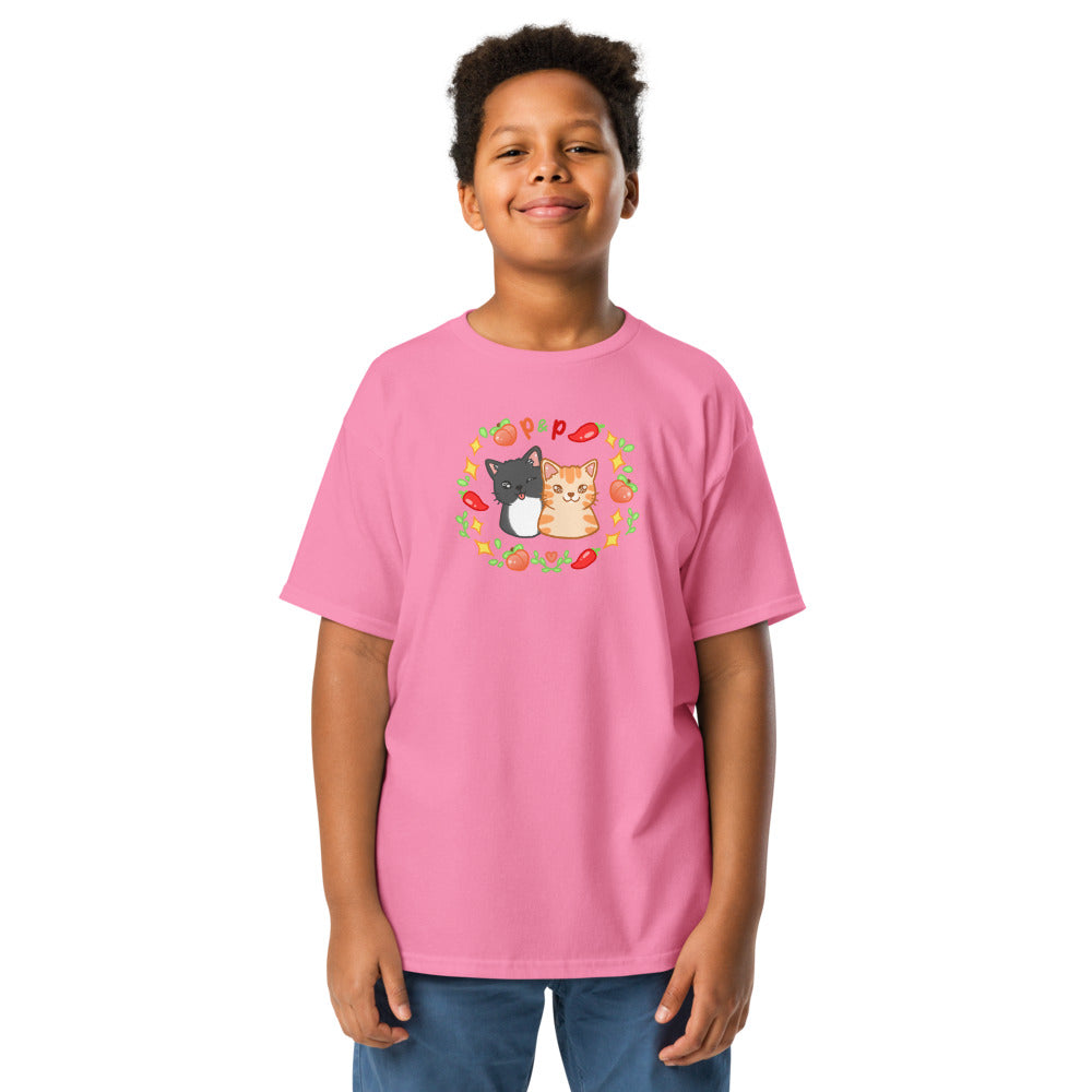 Peach and Pepper Youth Shirt