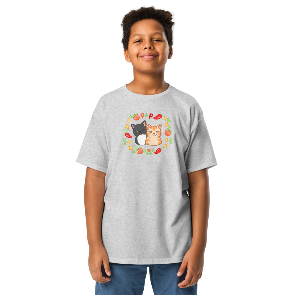 Peach and Pepper Youth Shirt