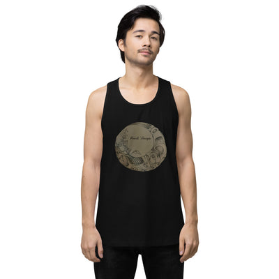 PearlsDesigns Men’s Loose-fit Tank