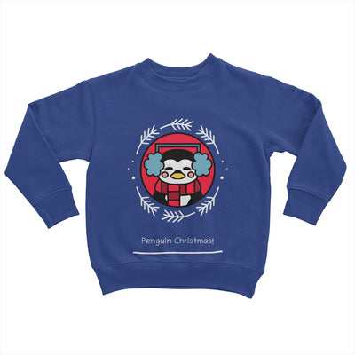 Penguin Christmas Youth Sweater