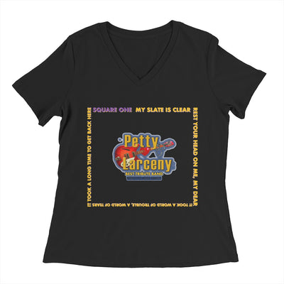 Petty Larceny "Square One" Ladies V-Neck