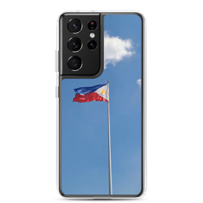 Ph Realistic Waving Flag Samsung Phone Cases!