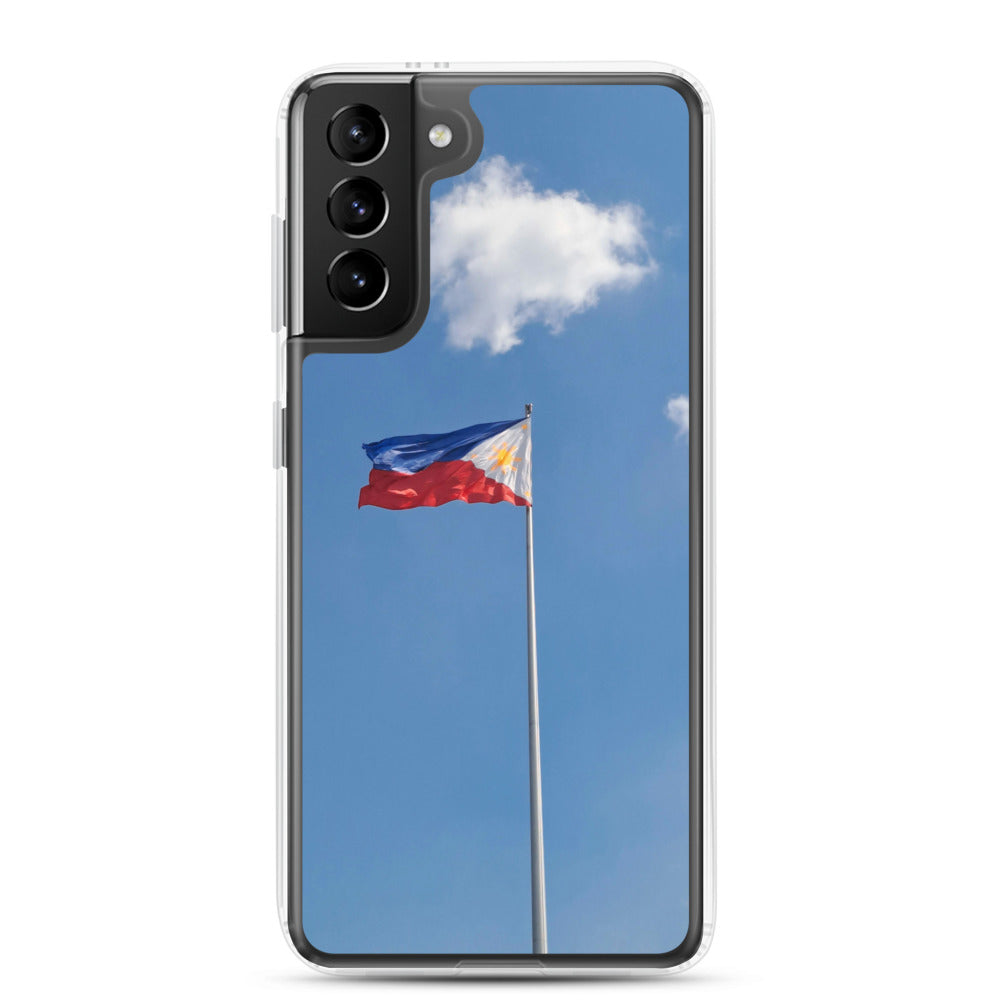 Ph Realistic Waving Flag Samsung Phone Cases!