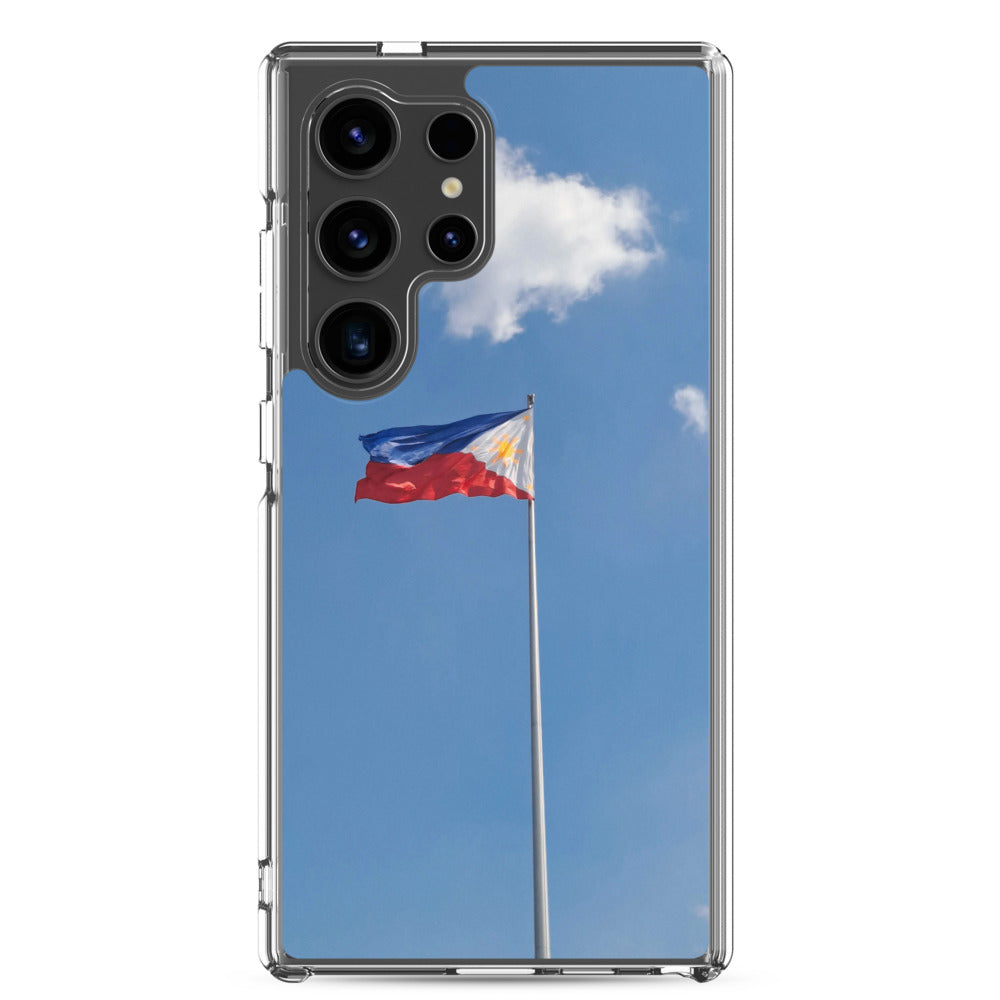 Ph Realistic Waving Flag Samsung Phone Cases!