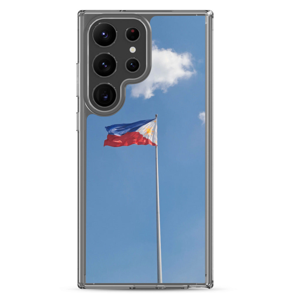 Ph Realistic Waving Flag Samsung Phone Cases!