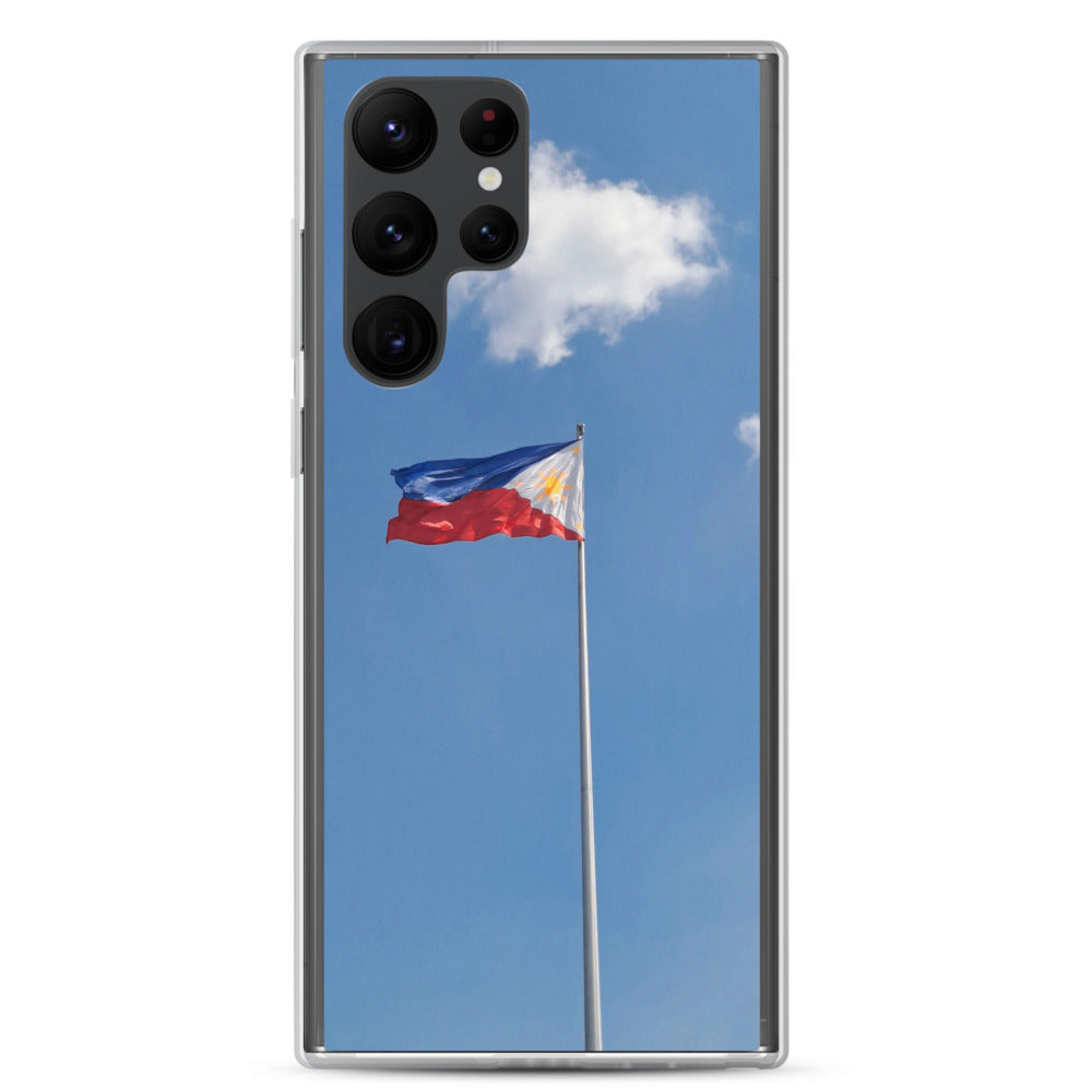 Ph Realistic Waving Flag Samsung Phone Cases!