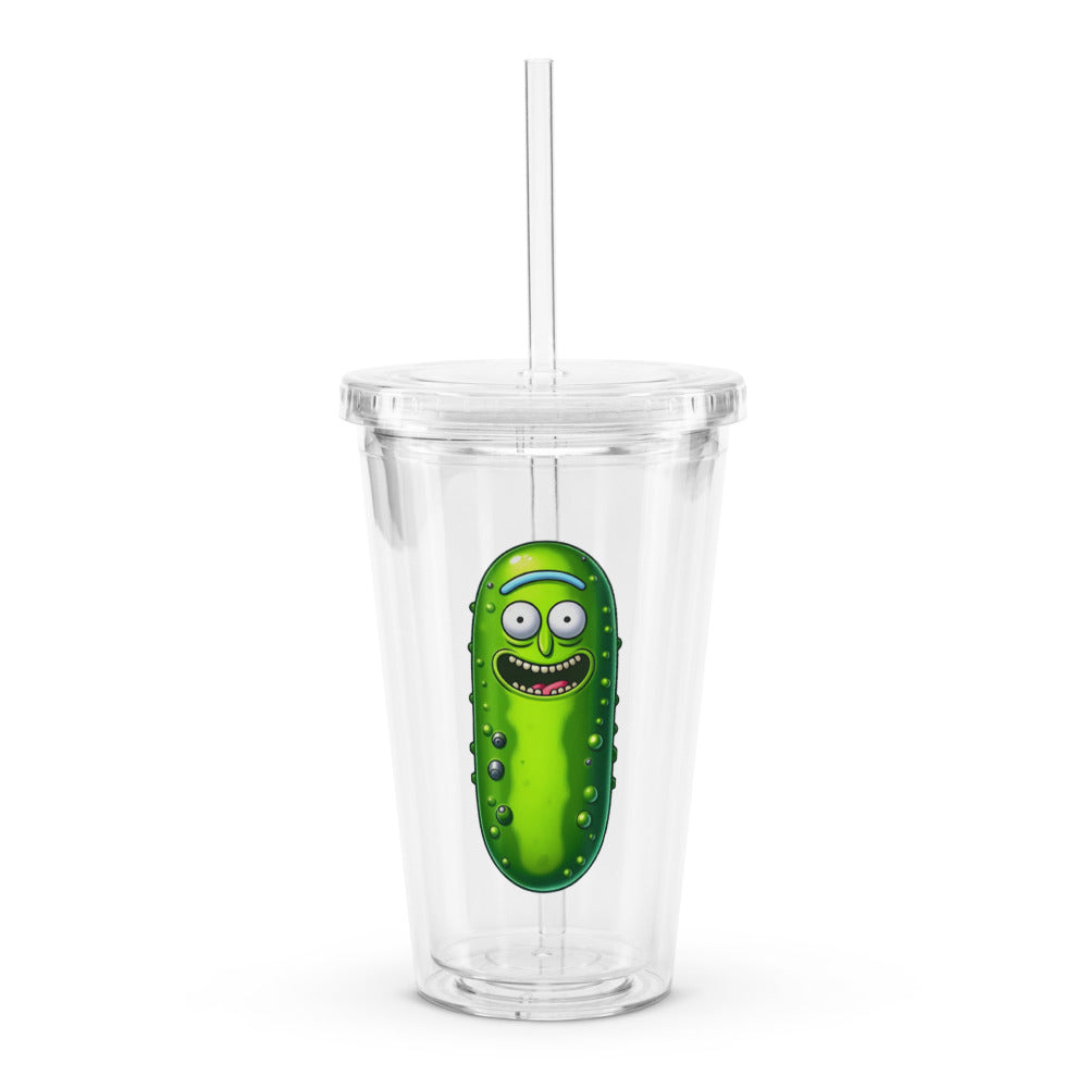 Pickle plastic tumbler