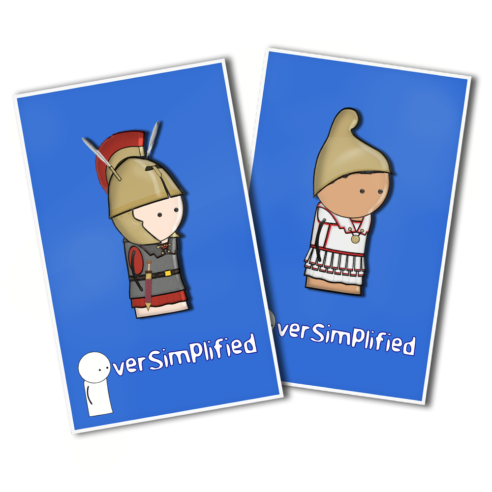 Carthaginian & Triarii Pin Pack – Crowdmade