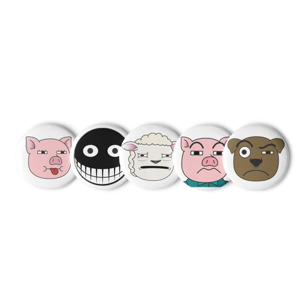 Pin Buttons - Emojis