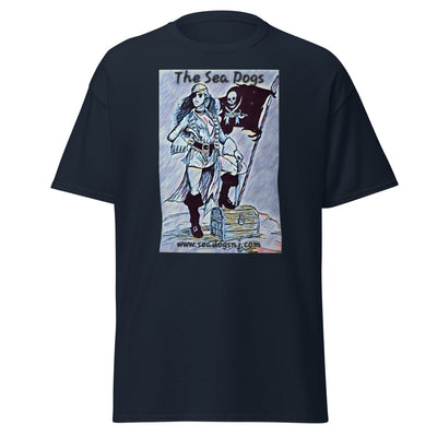 Pirate Girl - Blue - Classic T-Shirt