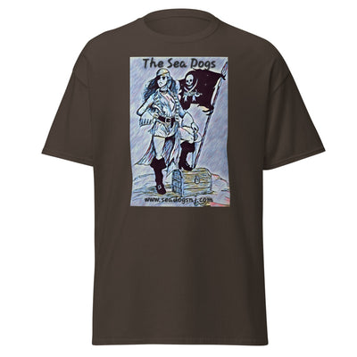 Pirate Girl - Blue - Classic T-Shirt