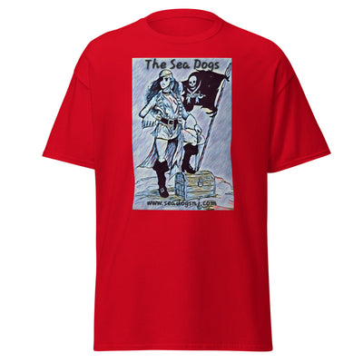 Pirate Girl - Blue - Classic T-Shirt