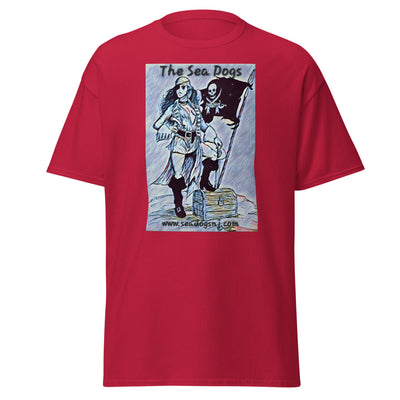 Pirate Girl - Blue - Classic T-Shirt